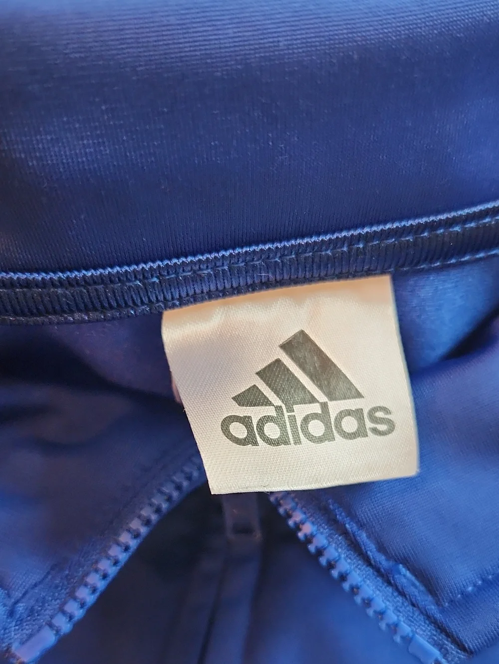 Adidas Track Jacket Blue Black Extra Large 18 20